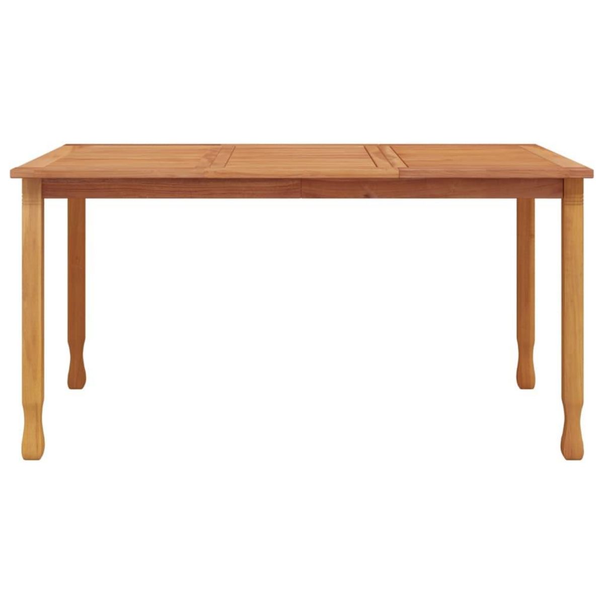 VIDAXL Table a dîner de jardin 150x90x75 cm bois massif de teck