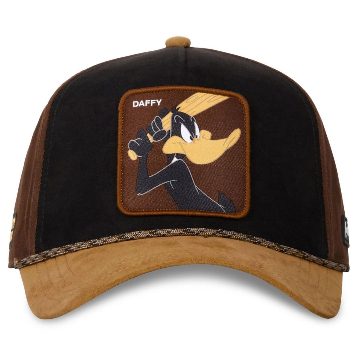 CAPSLAB Casquette homme trucker en suedine finitions premium Looney Tunes Daf