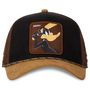 Voir la diapositive 2 : CAPSLAB Casquette homme trucker en suedine finitions premium Looney Tunes Daf
