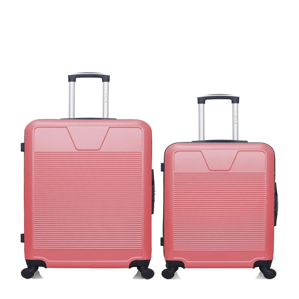 WAVE PARIS WAVE PARIS - Lot de 2 - Valise grand format et valise weekend SELENGA