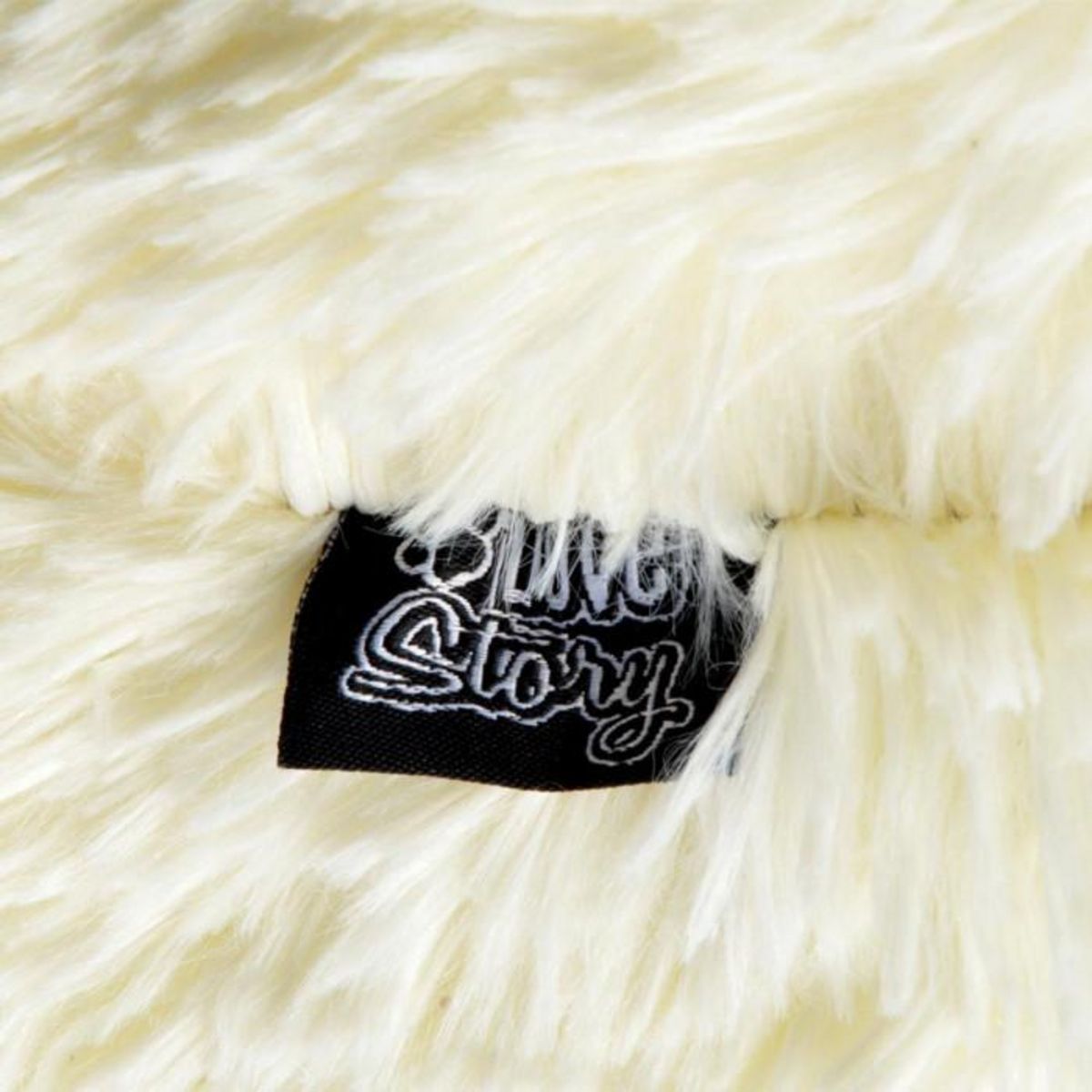 Paris Prix Coussin pour Chien & Chat  Fluffy  55cm Écru