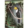 Rayher Cadre décoratif en bois à motif 3D - 24 x 24 x 6,5 cm - Toucan