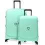 Voir la diapositive 1 : Delsey Lot 2 valises rigides Beaumont cabine 55cm et soute 71cm TSA
