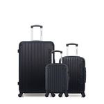 AMERICAN TRAVEL AMERICAN TRAVEL - LOT DE 3 - Valises grand format, cabine et cabine XXS BUDAPEST