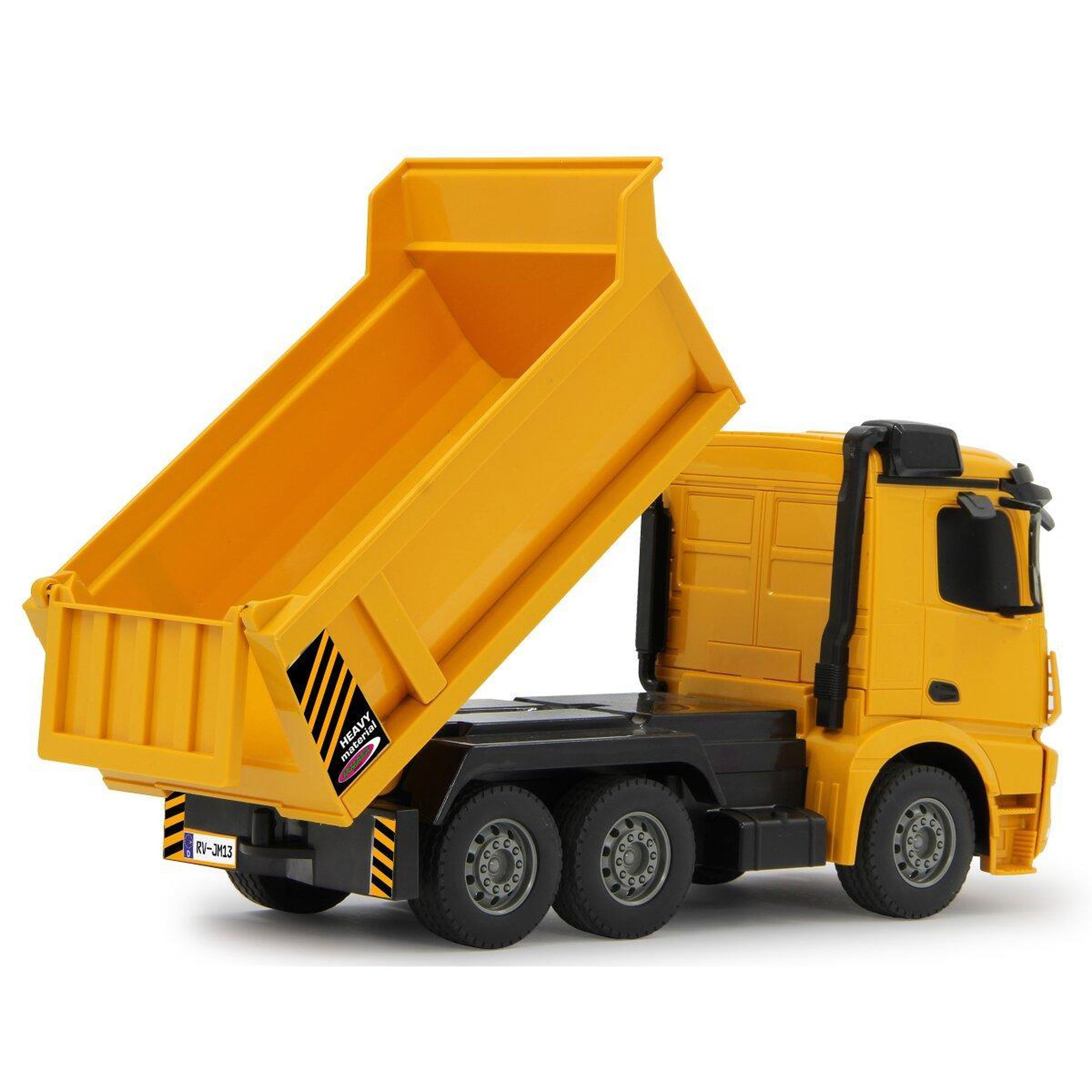 Voir la diapositive 2 : Jamara Camion benne Mercedes Arocs télécommandé 1:26