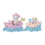 Voir la diapositive 3 : Sylvanian Families Mini-figurines - SYLVANIAN FAMILIES - Le petit train de la mer - Des 3 ans