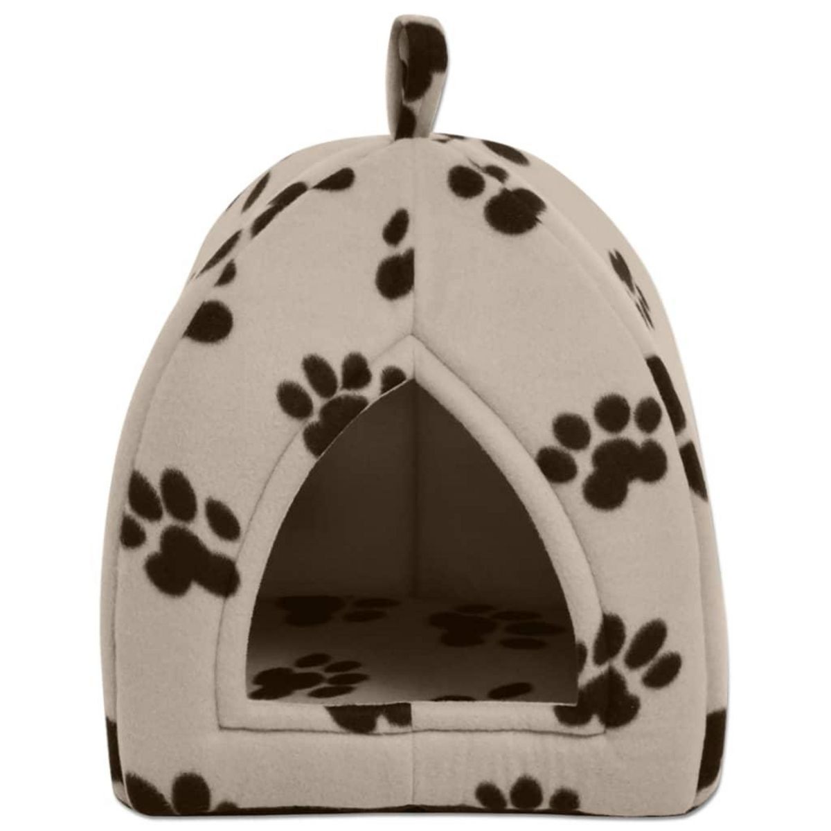 VIDAXL Lit pour chats Taille L Beige