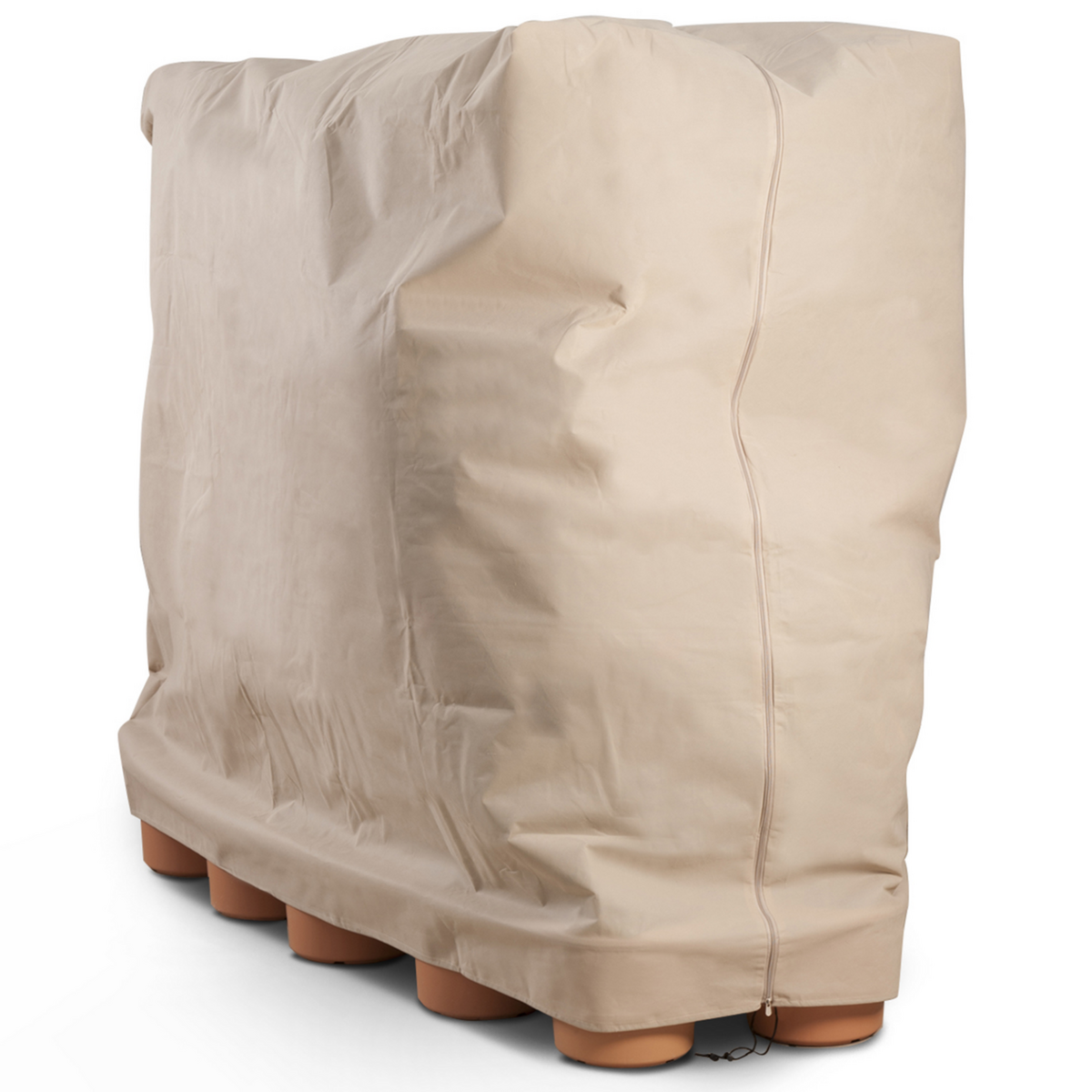 ID MARKET Lot de 3 housses d'hivernage pour plante et arbuste 80 x 160 cm