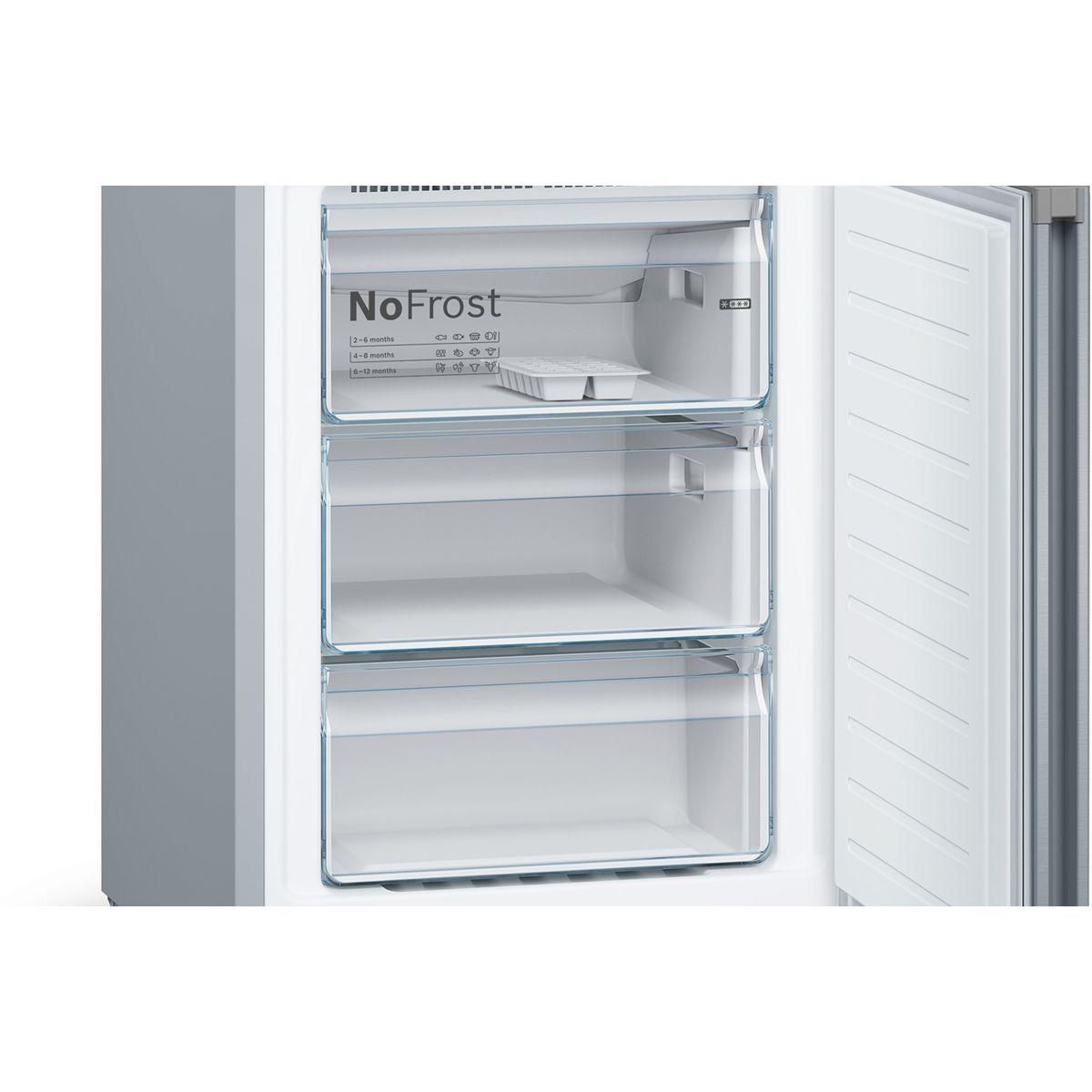 BOSCH Réfrigérateur combiné KGN36VLED Série 4 VitaFresh