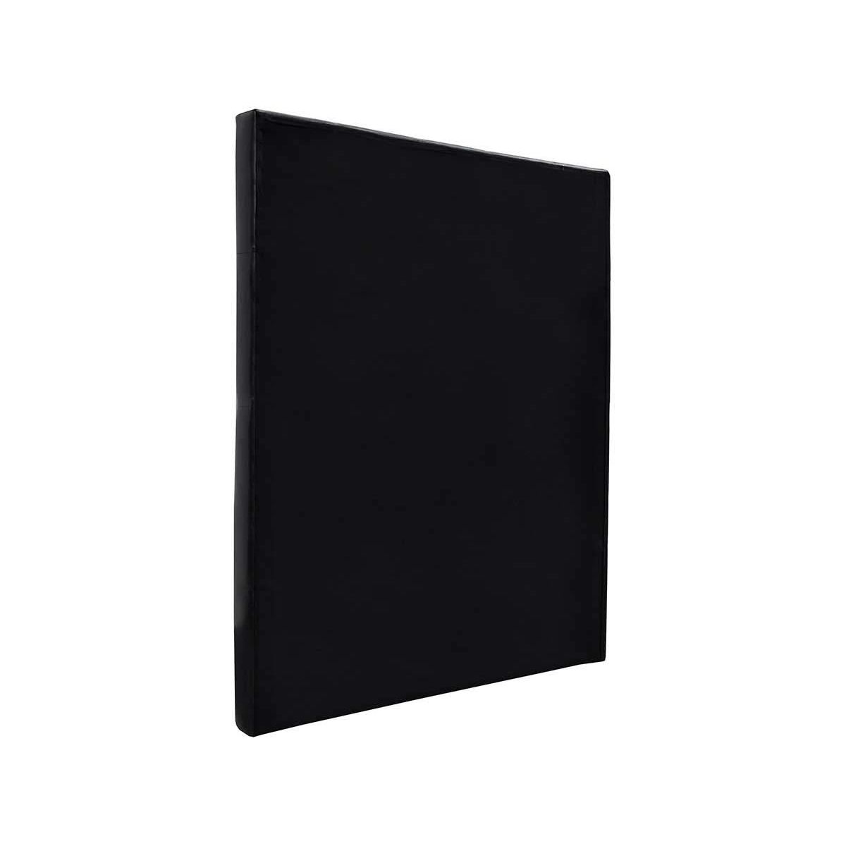 Habitat et Jardin Tête de lit capitonnée  Déco  - 99 cm - Noir - En PVC