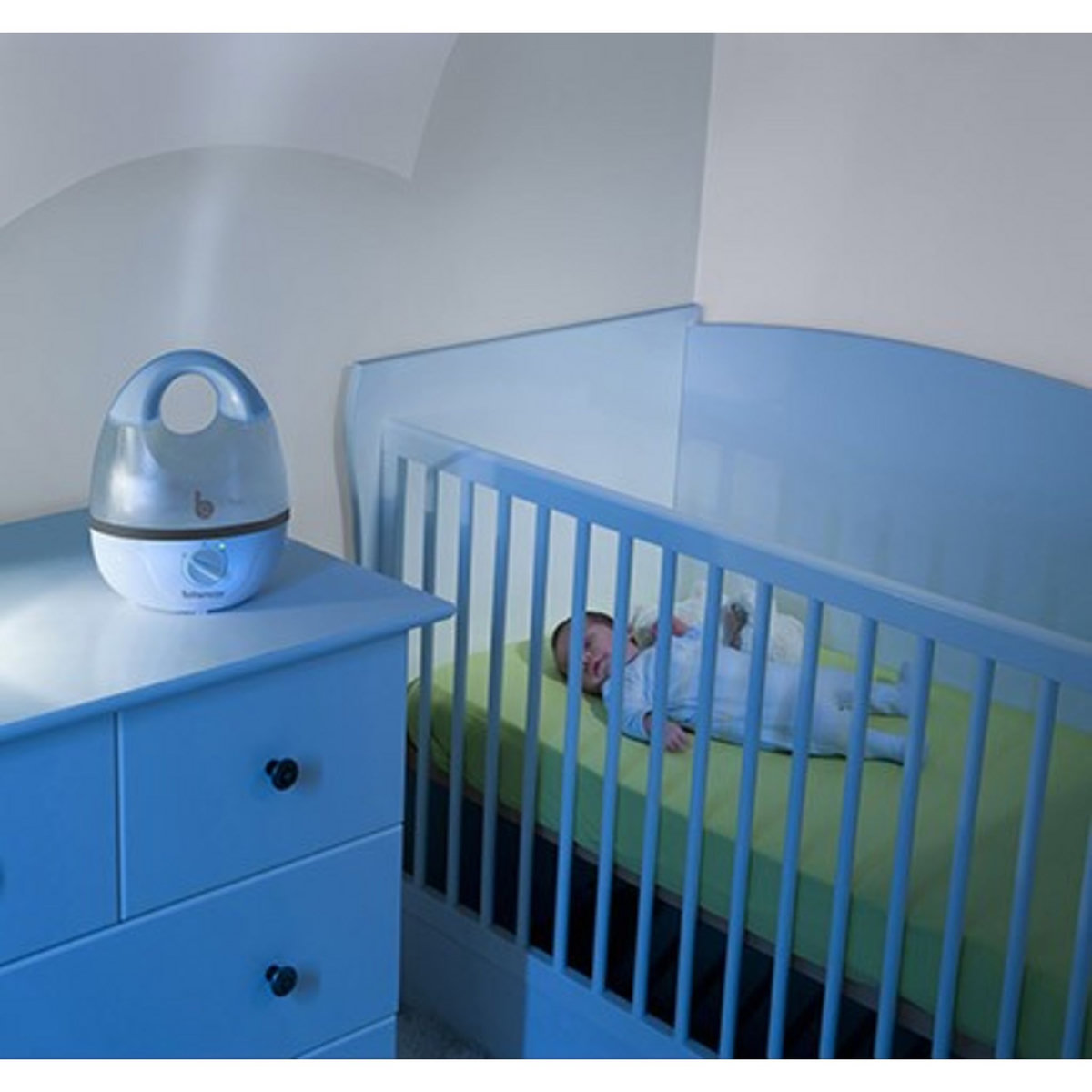BABYMOOV Humidificateur d'air Hygro - Bleu