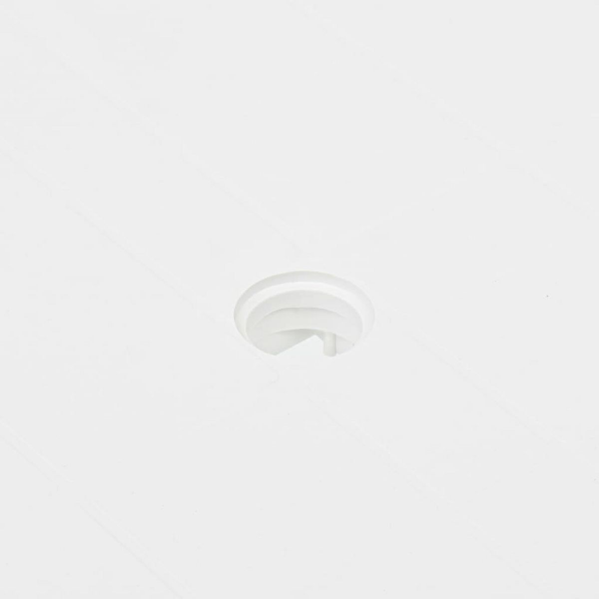 VIDAXL Table de jardin Blanc 80x75x72 cm Plastique