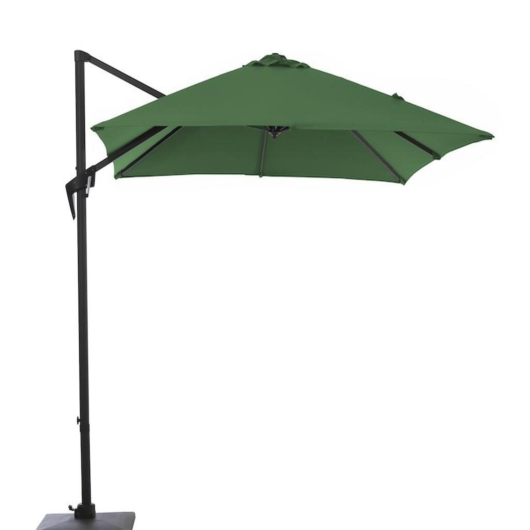 Proloisirs Parasol déporté - Roma - Aluminium époxy - Acier - Ø300 - Amande