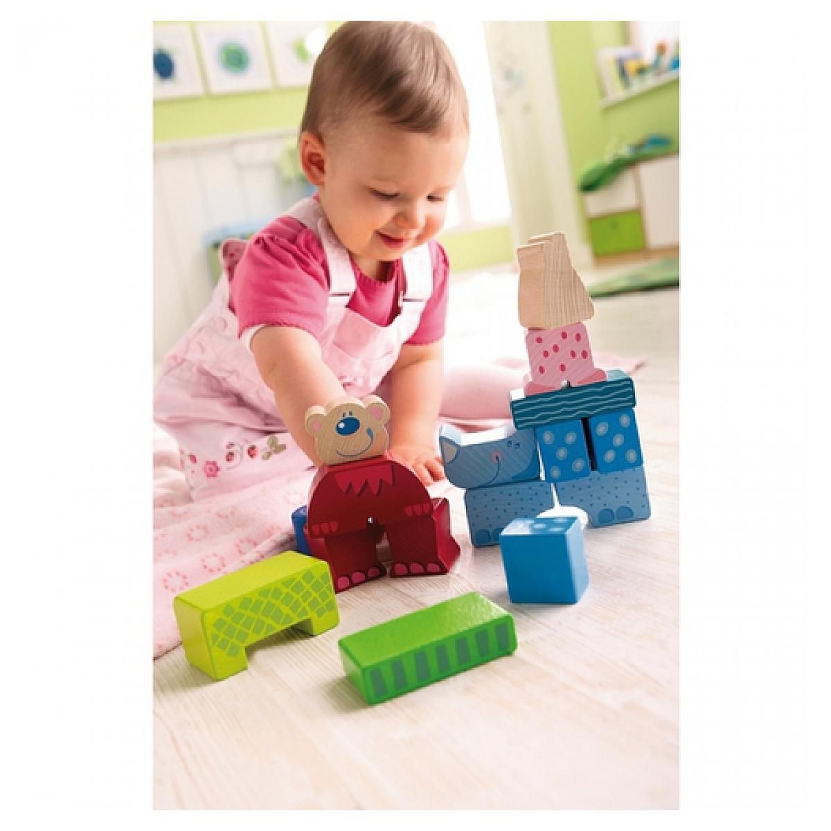 Haba Zoolino cubes en bois maxi