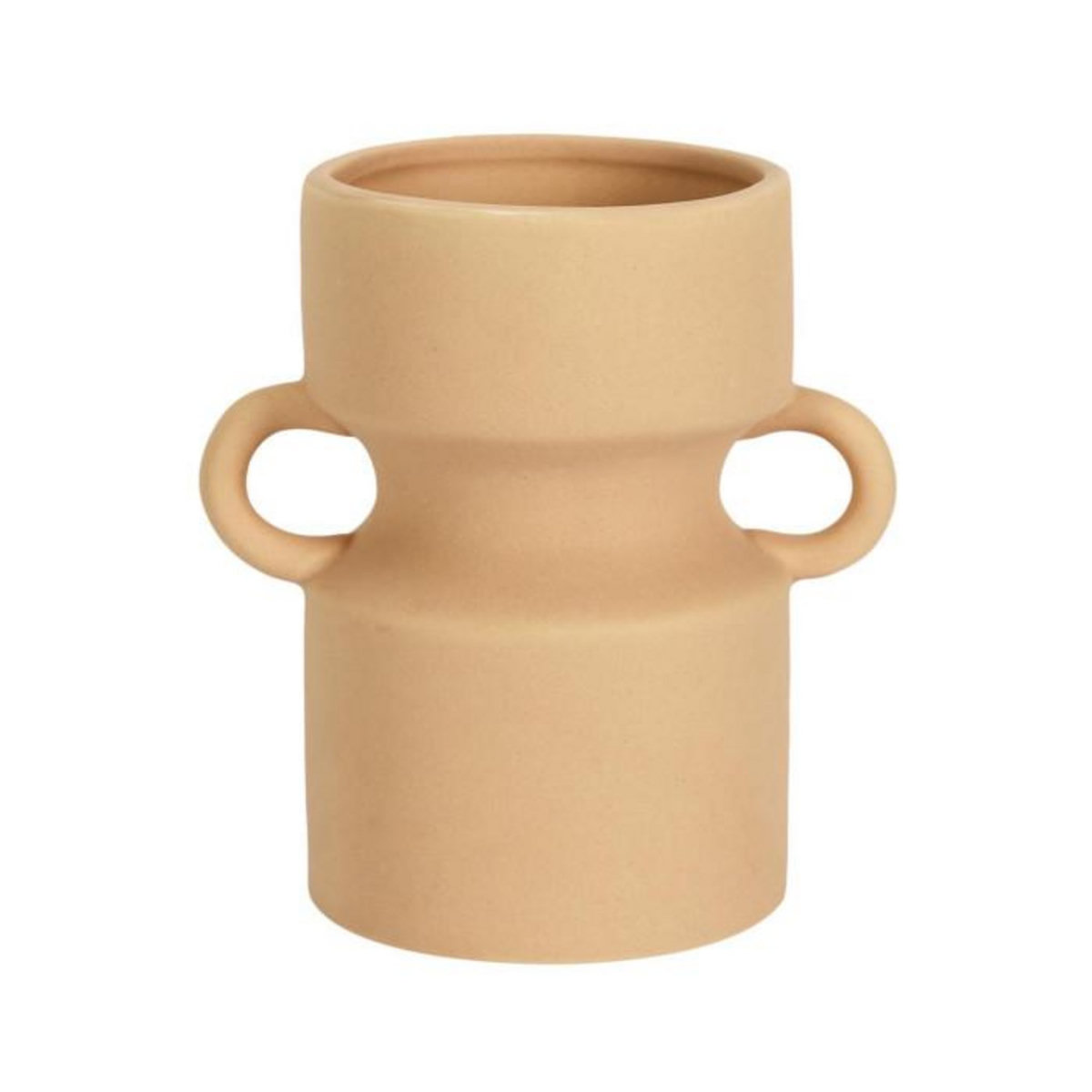 Paris Prix Vase avec Anse Déco  Arty  15cm Beige Nude