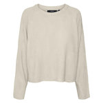 Vero Moda Pull Beige Femme Vero Moda Jupiter. Coloris disponibles : Beige