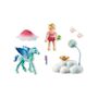 Voir la diapositive 2 : PLAYMOBIL 71802 Princesse et poulain aile, nuage et accessoires