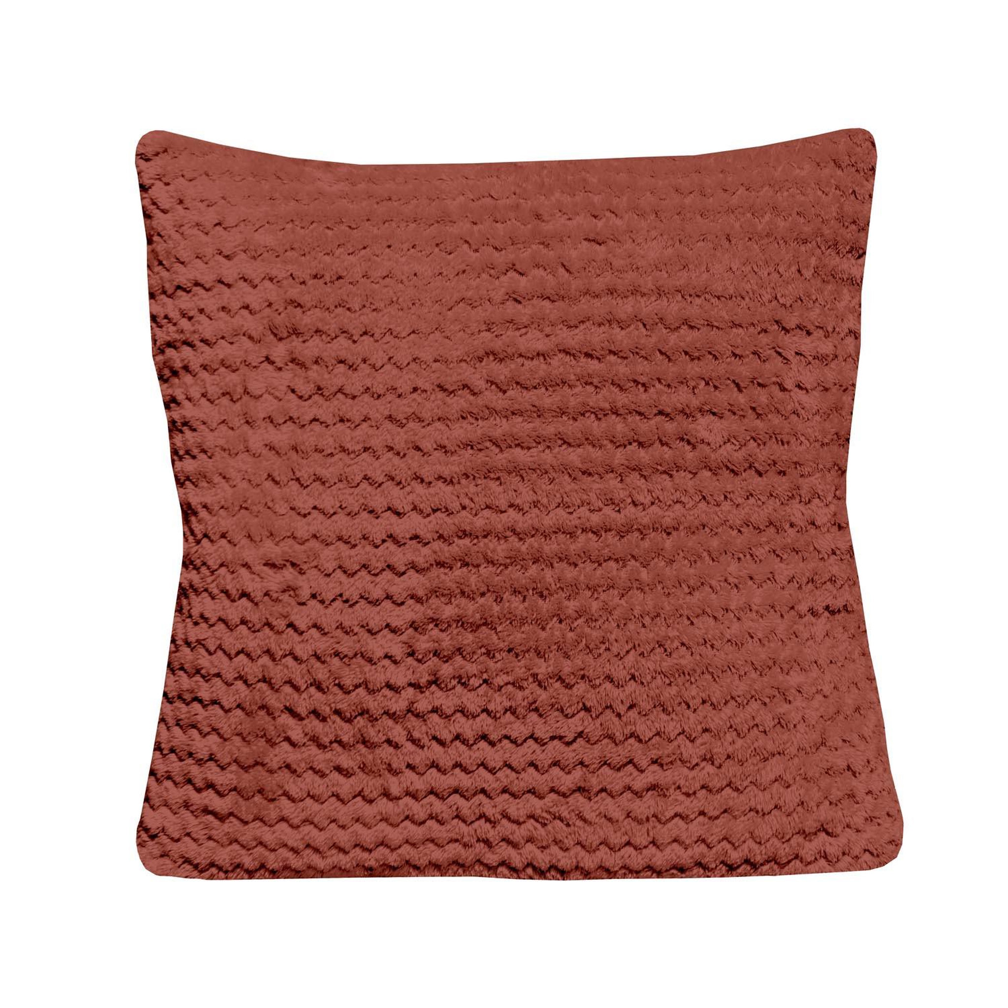 Voir la diapositive 1 : SOLEIL D'OCRE Coussin 45x45 cm COCOONING, par Soleil d'Ocre