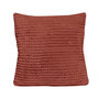 Voir la diapositive 1 : SOLEIL D'OCRE Coussin 45x45 cm COCOONING, par Soleil d'Ocre