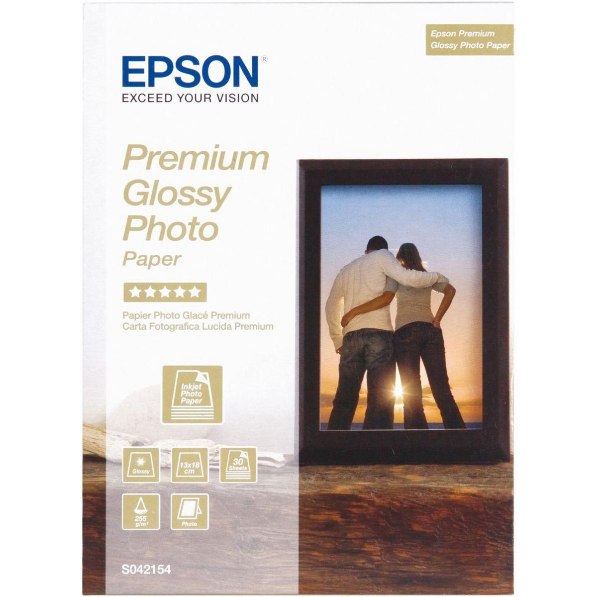 Epson Papier photo 13x18-30f-255g/m²