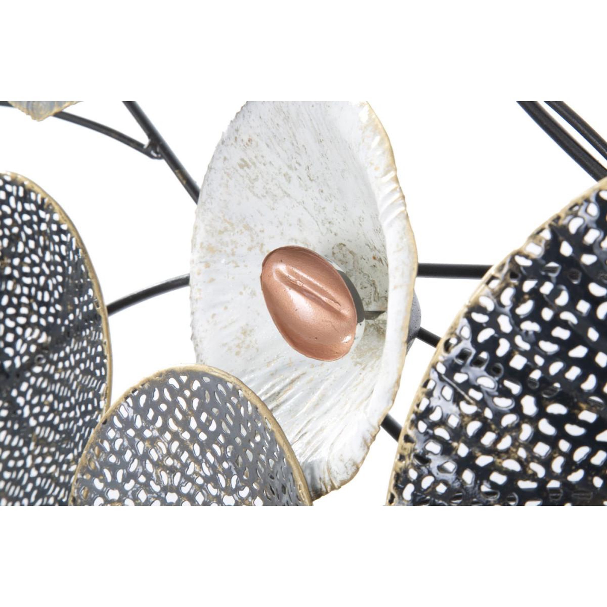 Voir la diapositive 4 : Paris Prix Décoration murale en métal  grille  135cm multicolore