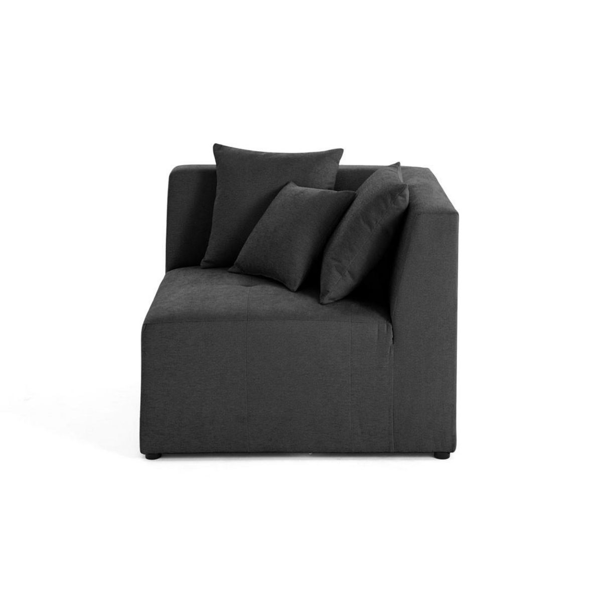 LISA DESIGN Amalfi - module d'angle réversible - en tissu