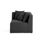 Voir la diapositive 3 : LISA DESIGN Amalfi - module d'angle réversible - en tissu