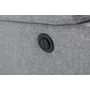Voir la diapositive 4 : Canapé relax électrique HELENA 2 ou 3 places tissu gris clair