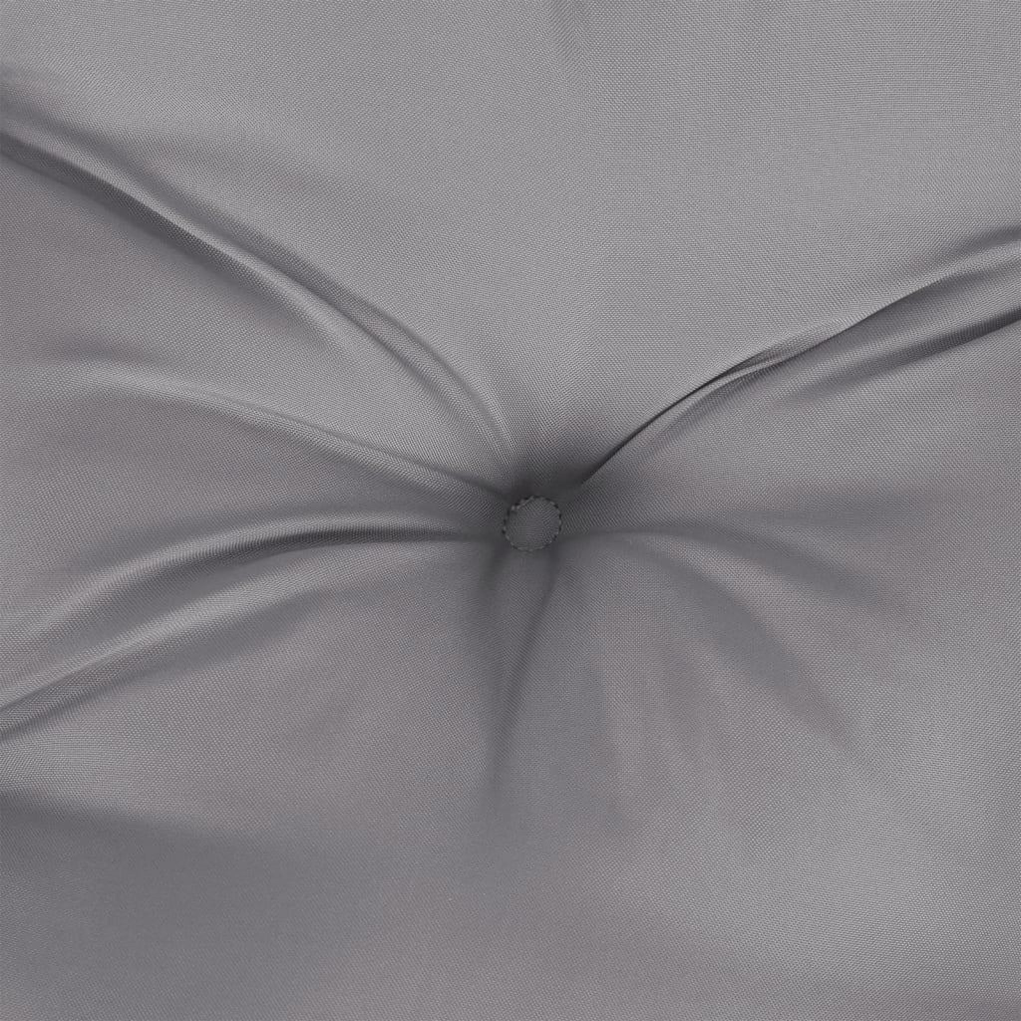 Voir la diapositive 5 : VIDAXL Coussin de banc de jardin gris 110x50x7 cm tissu oxford