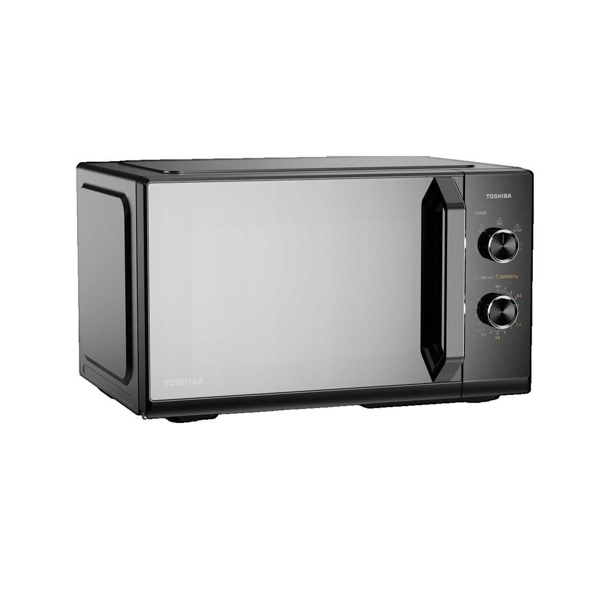 Voir la diapositive 2 : Toshiba Micro-ondes Toshiba MW3-MM20PF(BK) miroir noir