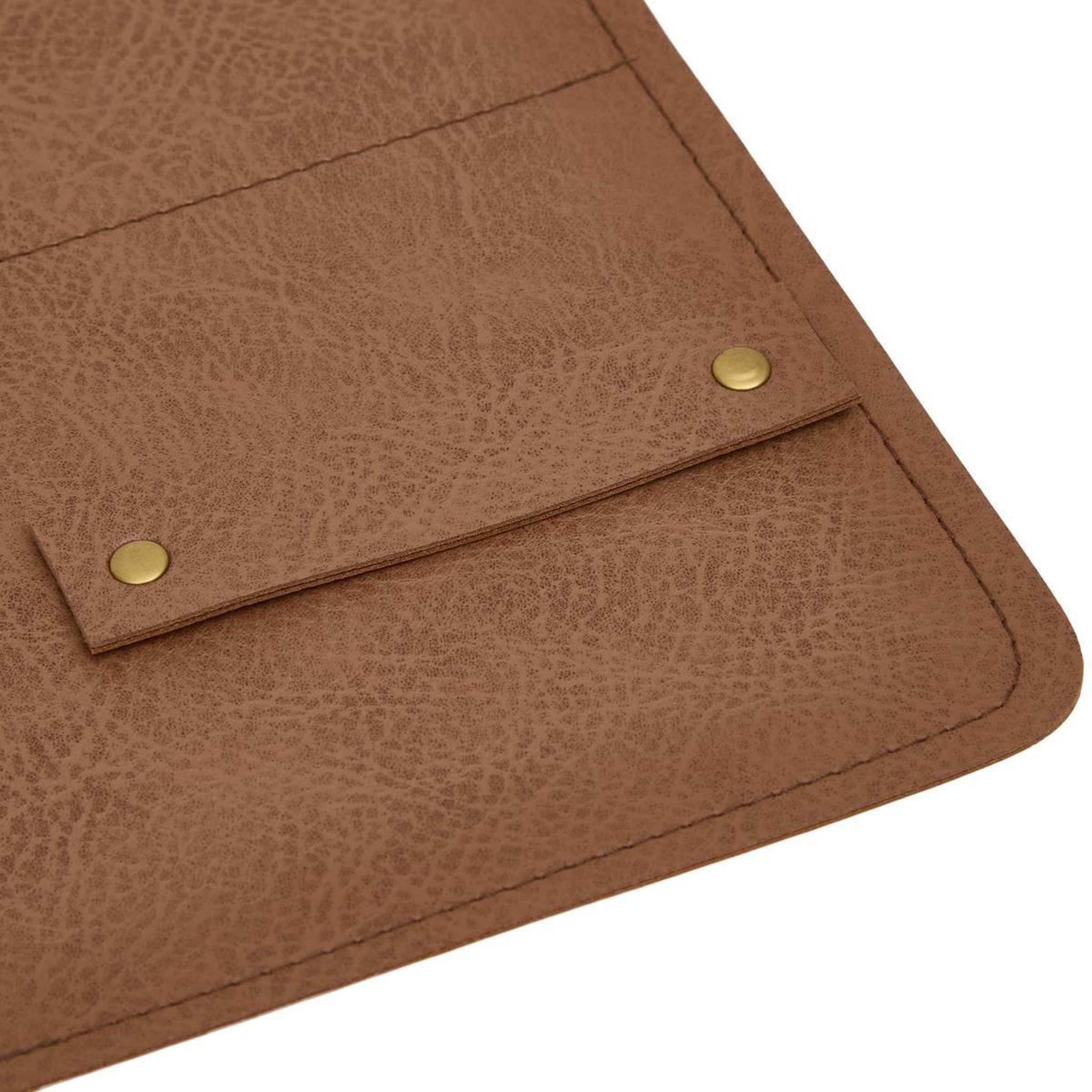 Voir la diapositive 3 : SECRET DE GOURMET Set de Table Rectangulaire  Glenn  30x45cm Camel