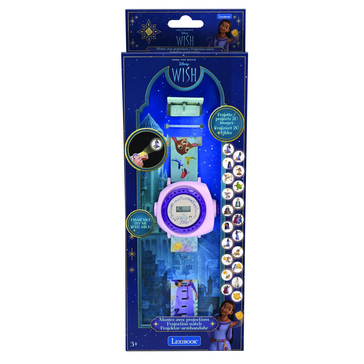 Lexibook Montre digitale avec projection Wish