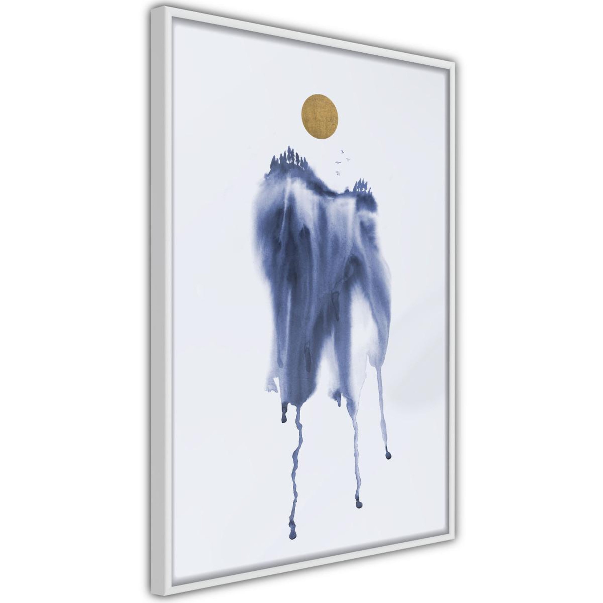 Paris Prix Affiche murale encadrée  waterfall of colour