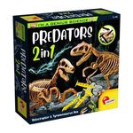 LISCIANI GIOCHI Génius Science - jeu scientifique - Predators 2 en 1 - a creuser et a construire - LISCIANI