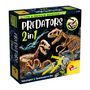 Voir la diapositive 1 : LISCIANI GIOCHI Génius Science - jeu scientifique - Predators 2 en 1 - a creuser et a construire - LISCIANI