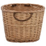 Voir la diapositive 3 : VIDAXL Panier a bois de chauffage poignees de transport 56x40x28 cm