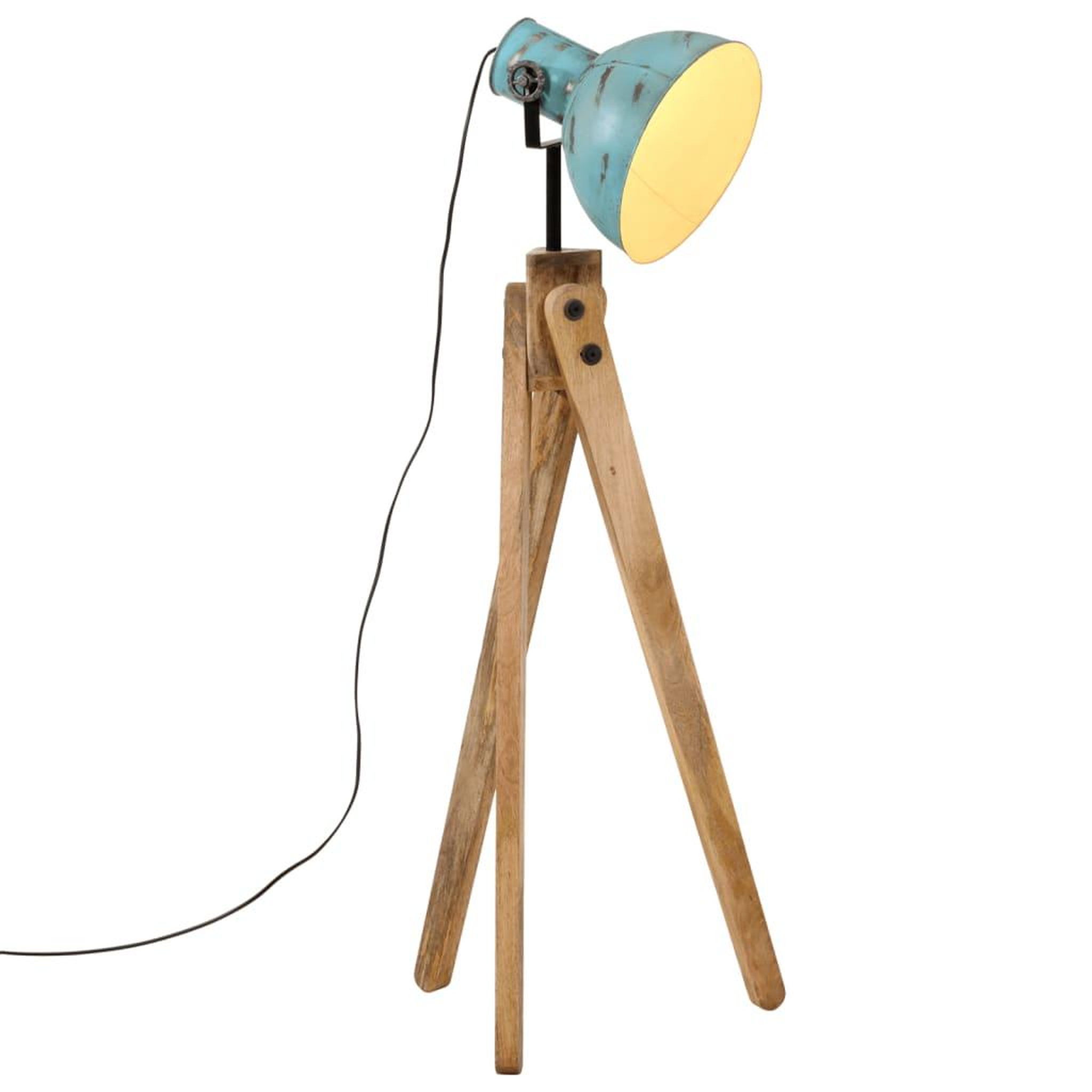 VIDAXL Lampadaire 25 W bleu delave 45x45x120 cm E27