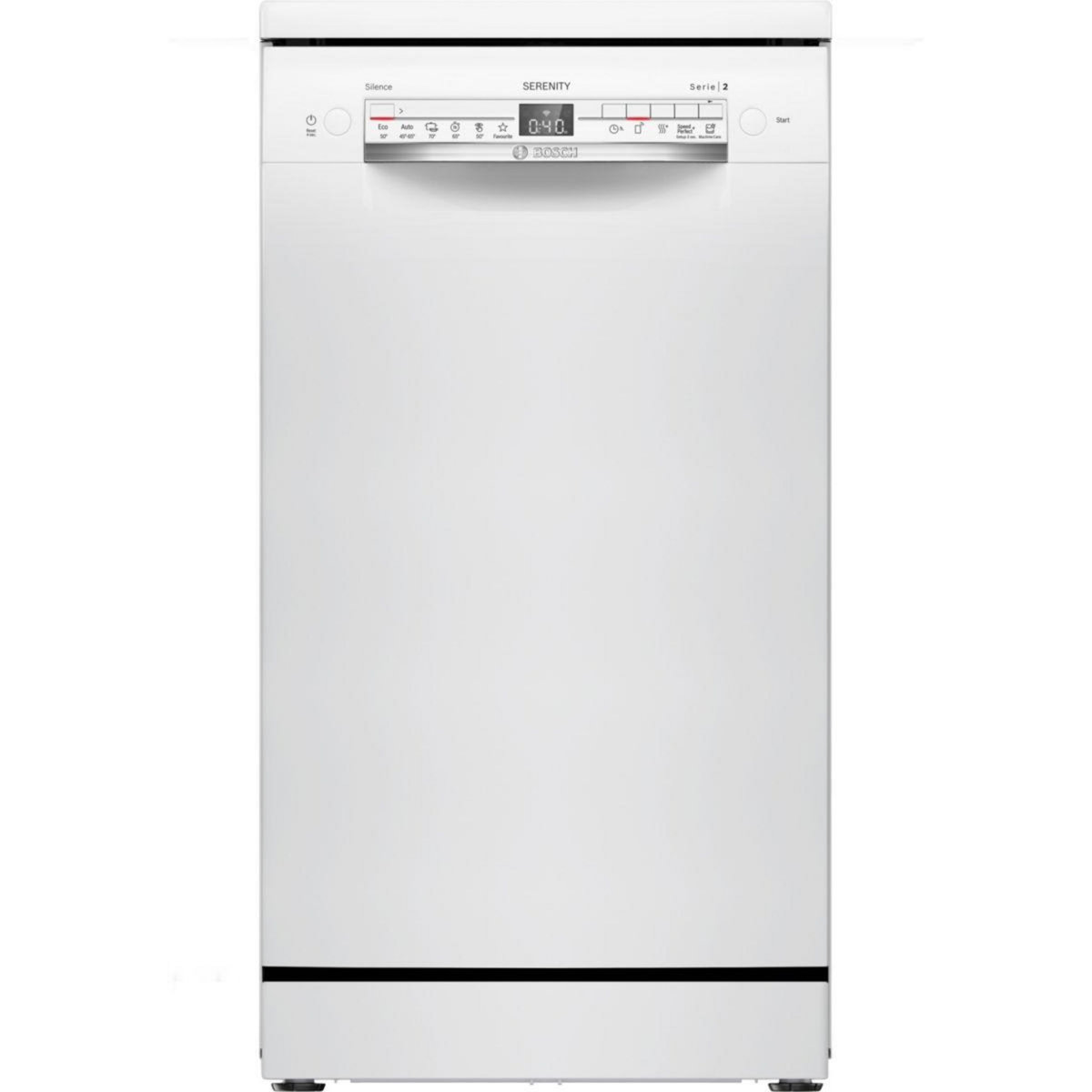 BOSCH Lave vaisselle 45 cm SPS2HKW65E Serenity SpeedPerfect+