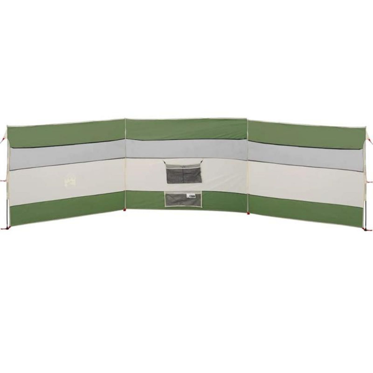 VIDAXL Brise vent de camping vert 508x130 cm imperméable