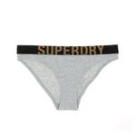 SUPERDRY Culotte e Femme Superdry  ogo Brief. Coloris disponibles : Gris