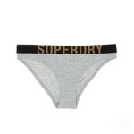SUPERDRY Culotte e Femme Superdry  ogo Brief. Coloris disponibles : Gris