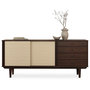 Voir la diapositive 1 : IDIMEX Buffet SIMONA L 175 cm en bois massif