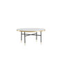 Voir la diapositive 4 : Paris Prix Table Basse Design en Verre  Bubbles  98cm Or