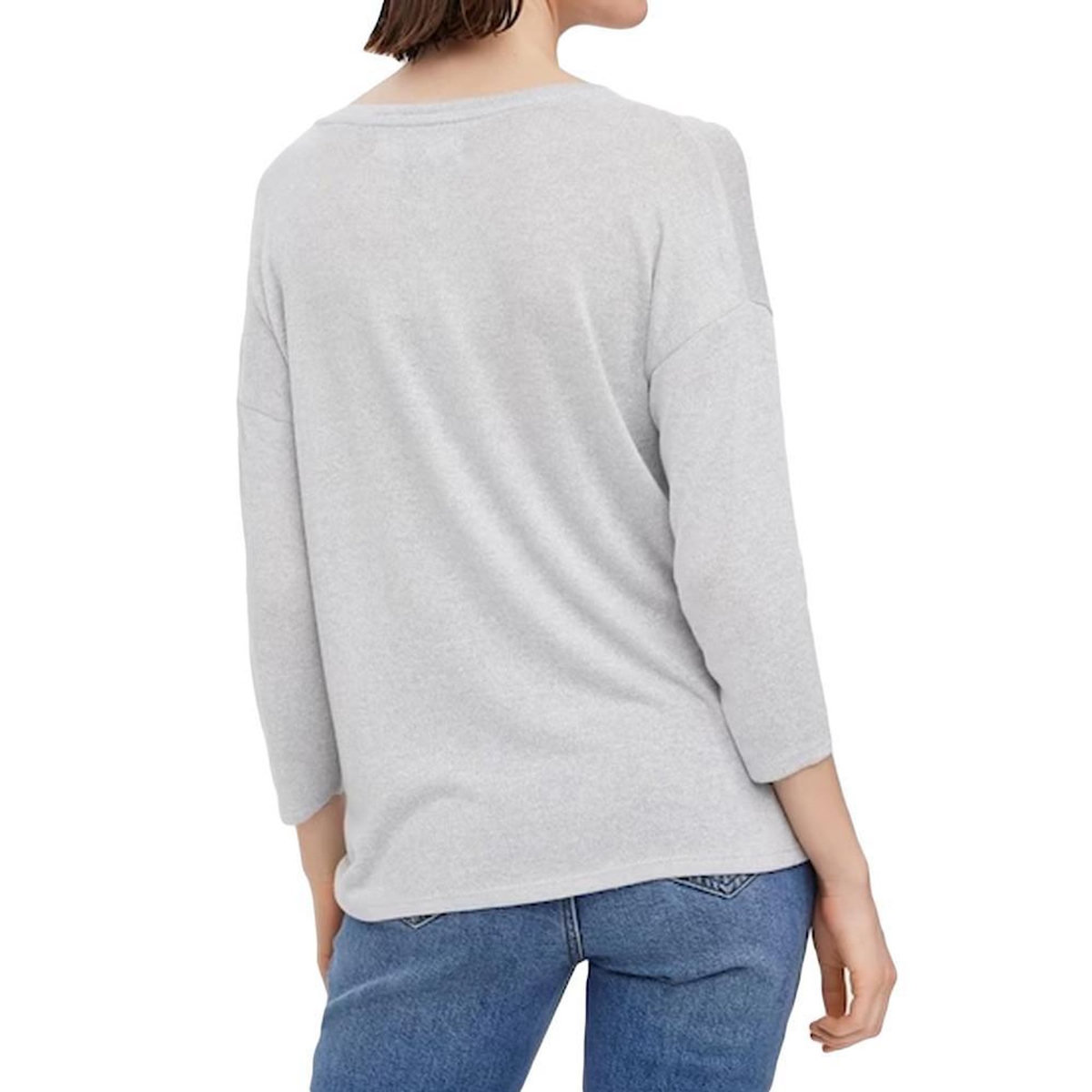 Vero Moda Pull Gris Femme Vero Moda Brianna