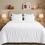 Voir la diapositive 3 : Sensei Maison Drap housse en percale lavée bonnet 30 cm HOME WASHED