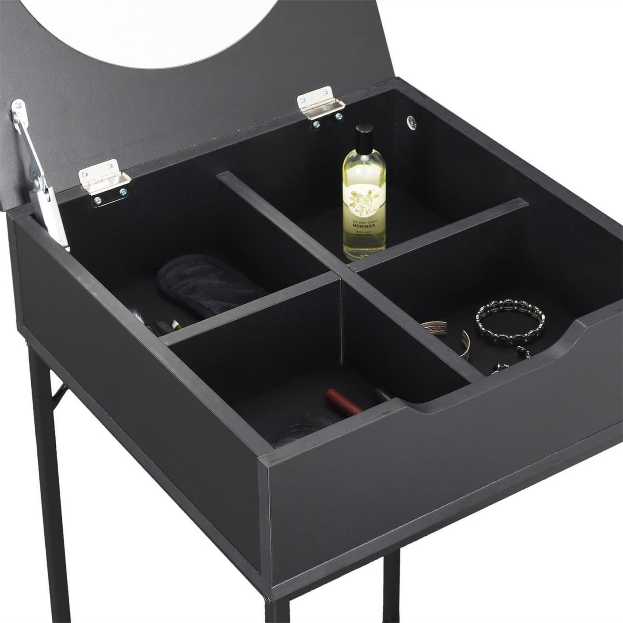 Voir la diapositive 5 : The Home Deco Factory Console design effet bois Abbott