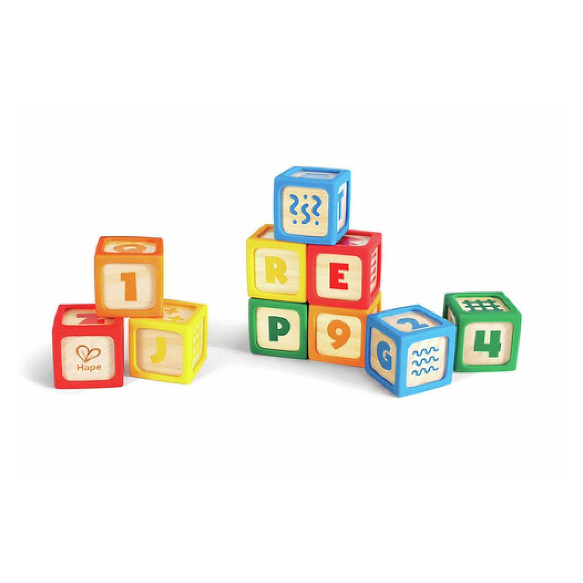 Voir la diapositive 2 : Hape Mes petits blocs - set de 10