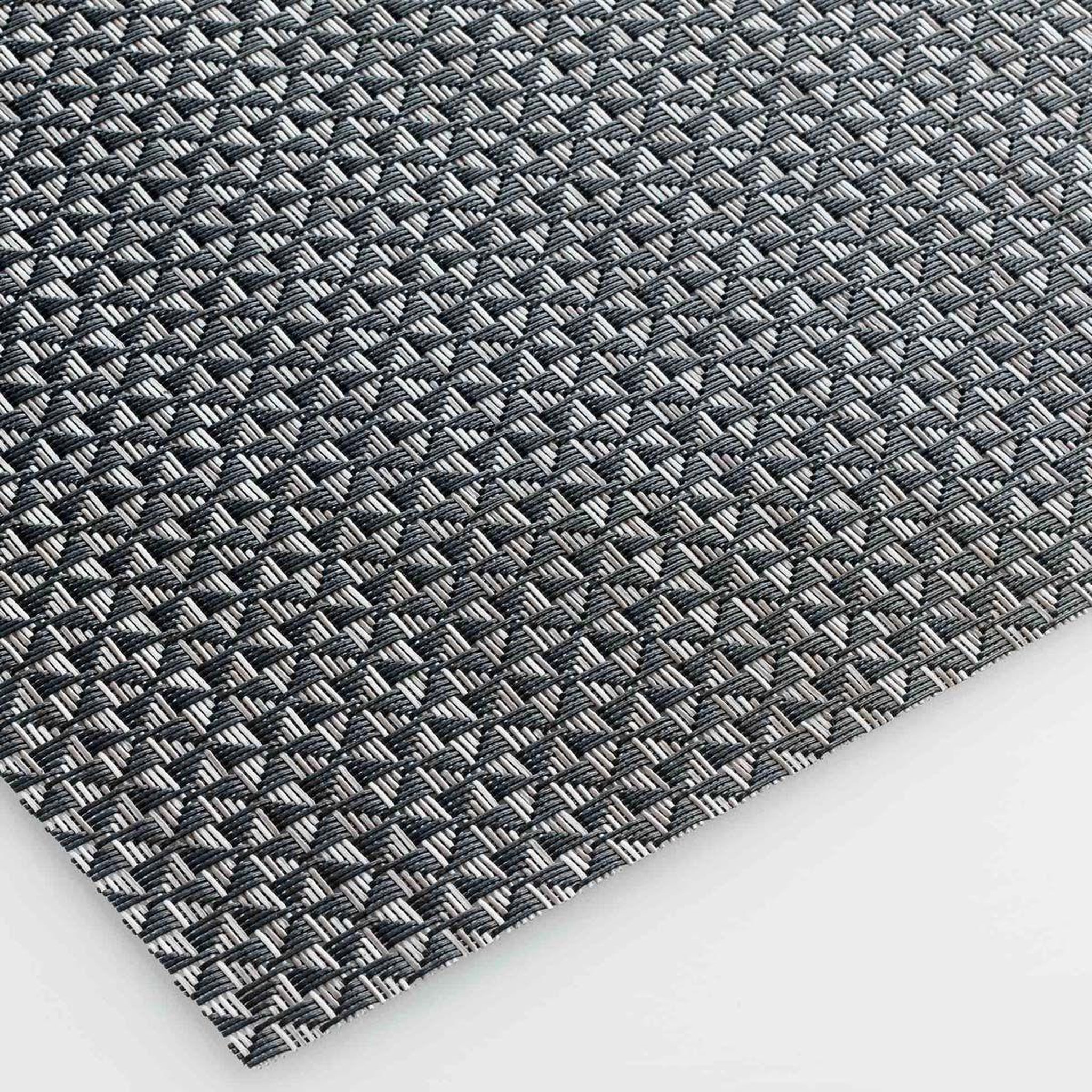 Voir la diapositive 2 : Douceur d'Intérieur Set de table  marbling  30x45cm noir & blanc