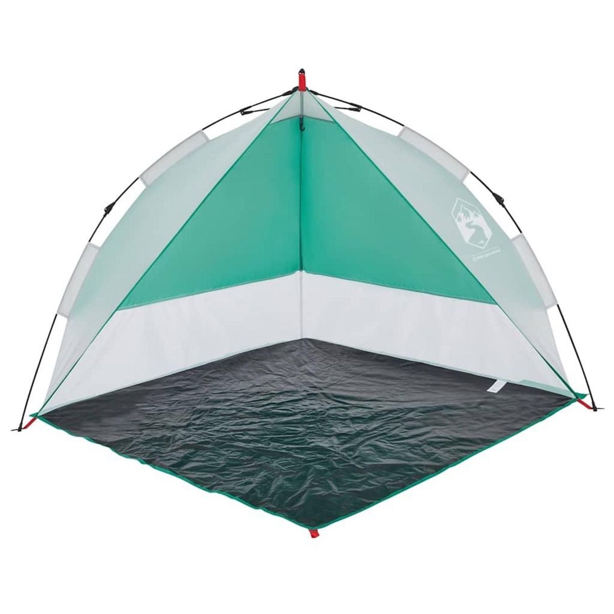 VIDAXL Tente de plage vert d'eau liberation rapide impermeable