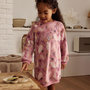 Voir la diapositive 4 : Petit Béguin Robe enfant en molleton Louisa